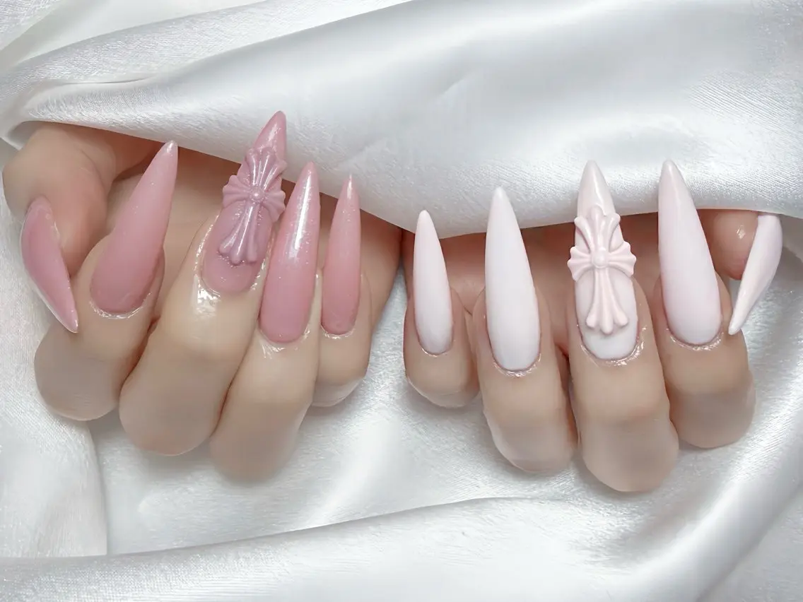 ネイル アートネイル チークネイル ジェルネイル ロングネイル マグネットネイル ハンドネイル Rin Nail 新大久保店のネイルデザイン