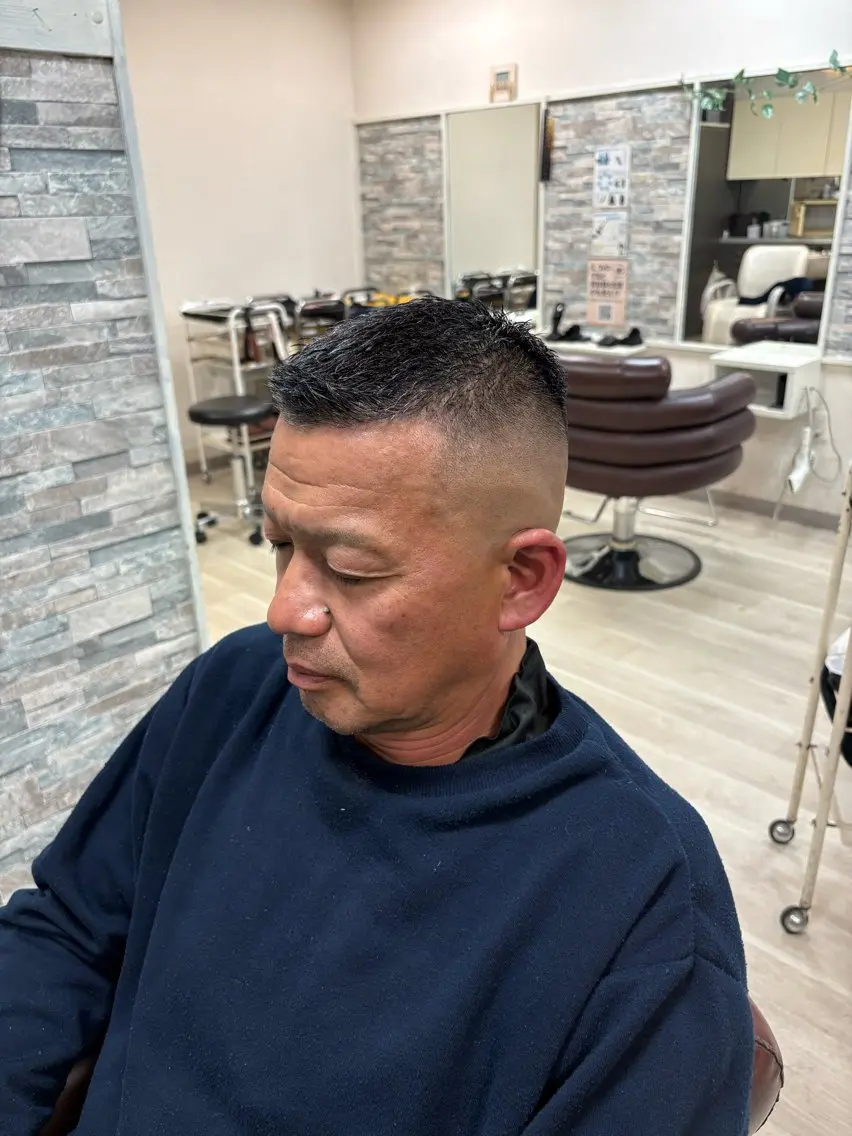 ショート メンズ フェードカット メンズショート スキンフェード ショートヘア カット 男髪の巨匠 ゴトウのヘアスタイル