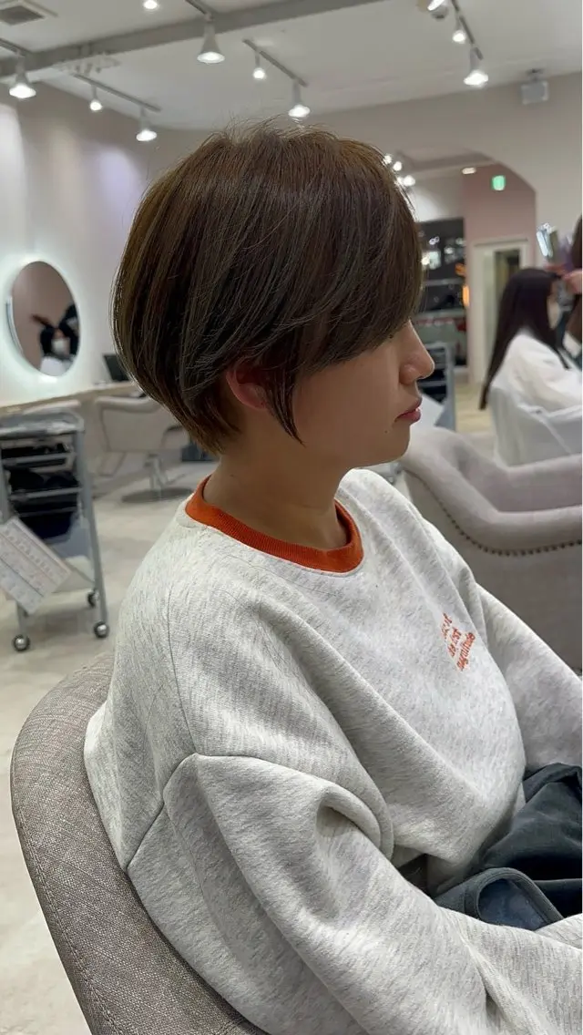 ショート 上田 皇明のヘアスタイル