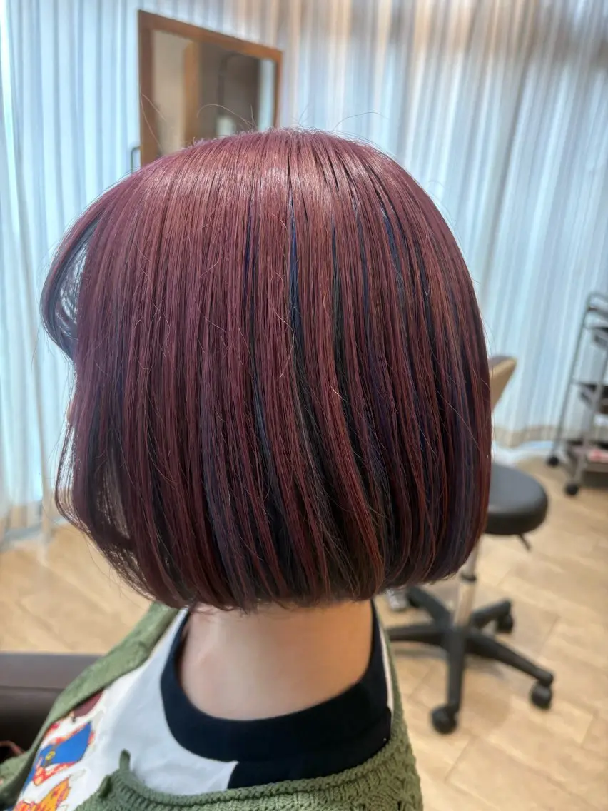 【練習モデル】ショートレイヤーカットorショートボブのみの写真