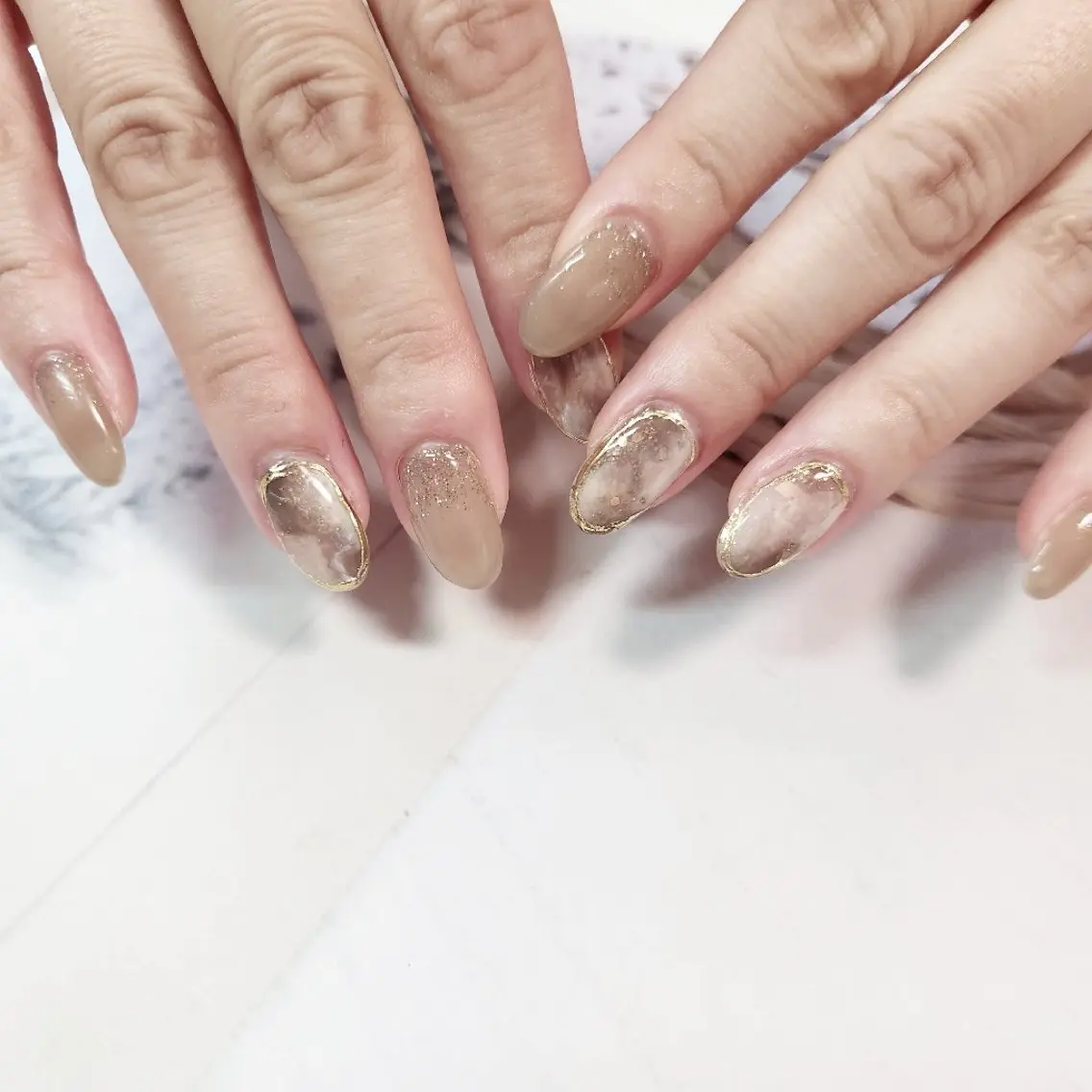 ネイル ハンドネイル K3nail   maiのネイルデザイン