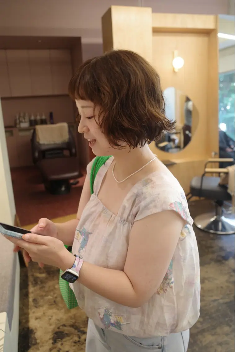 ショート カラー パーマ ベージュカラー ボブ カット ヘアカラー 西山 紗耶香🪽 透明感カラー/ボブのヘアスタイル