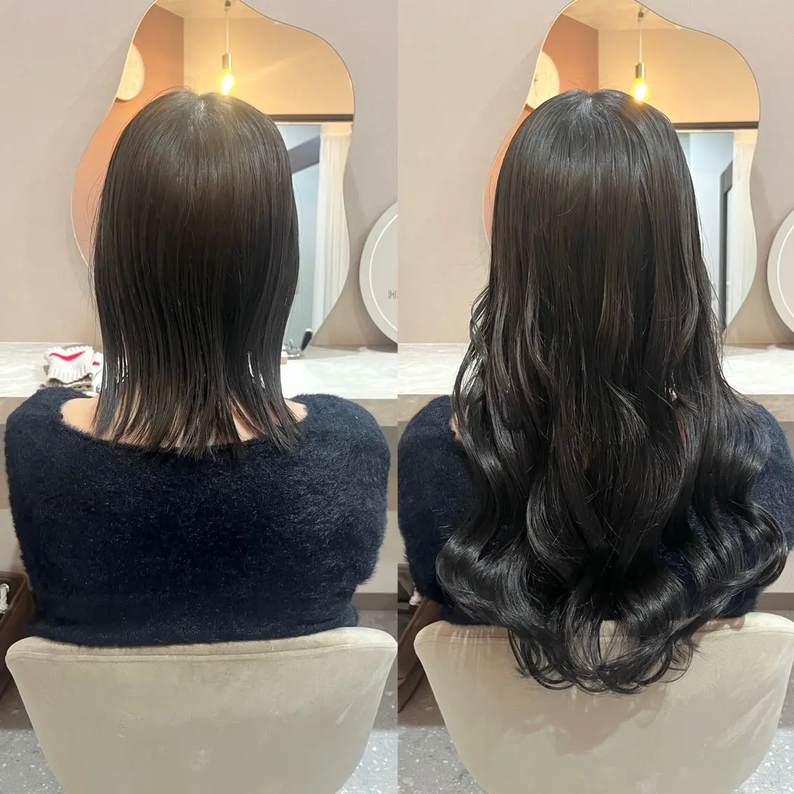 ロング ヘアアレンジ エクステ&ヘアセット Milaのヘアスタイル