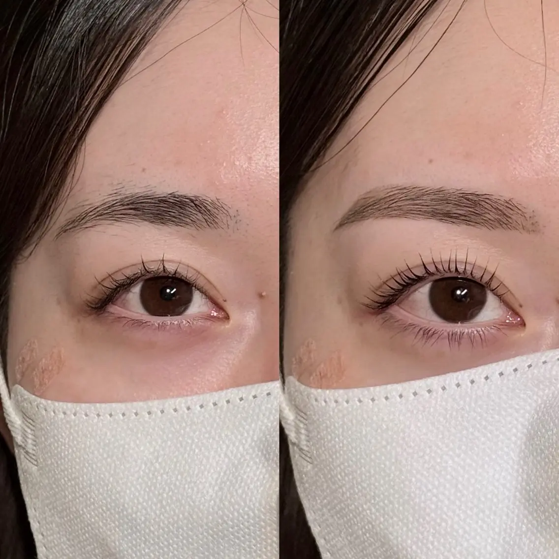 アイブロウ マツパ HANAE .のマツエク・マツパデザイン