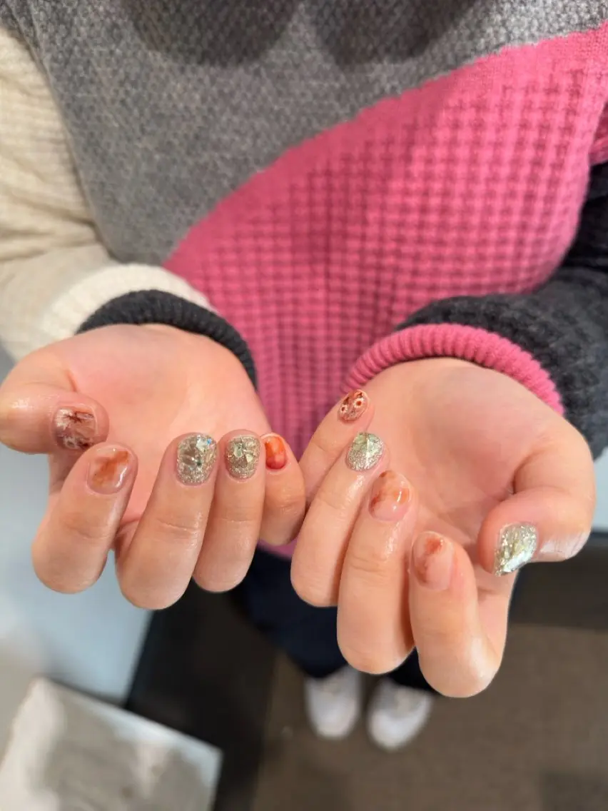 ネイル ハンドネイル 🎀フェイ フェイ🫧💗のネイルデザイン