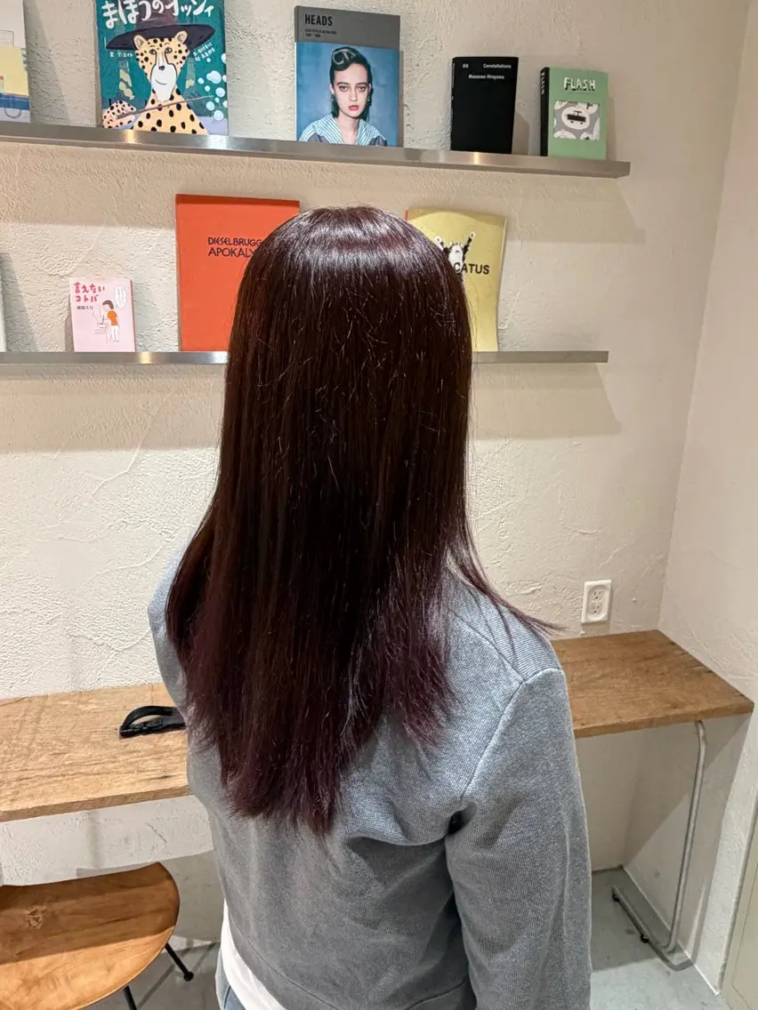 ロング カラー 谷口 舞のヘアスタイル