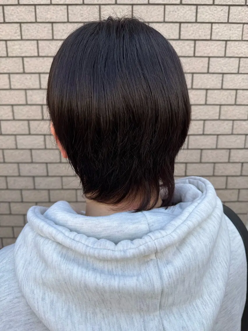 ショート カラー メンズ ヘアカラー パーマ/ハイトーン /吉田眞のヘアスタイル