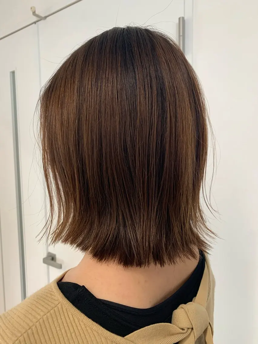 ミディアム 🍃 𝙍𝙀𝙉𝘼のヘアスタイル