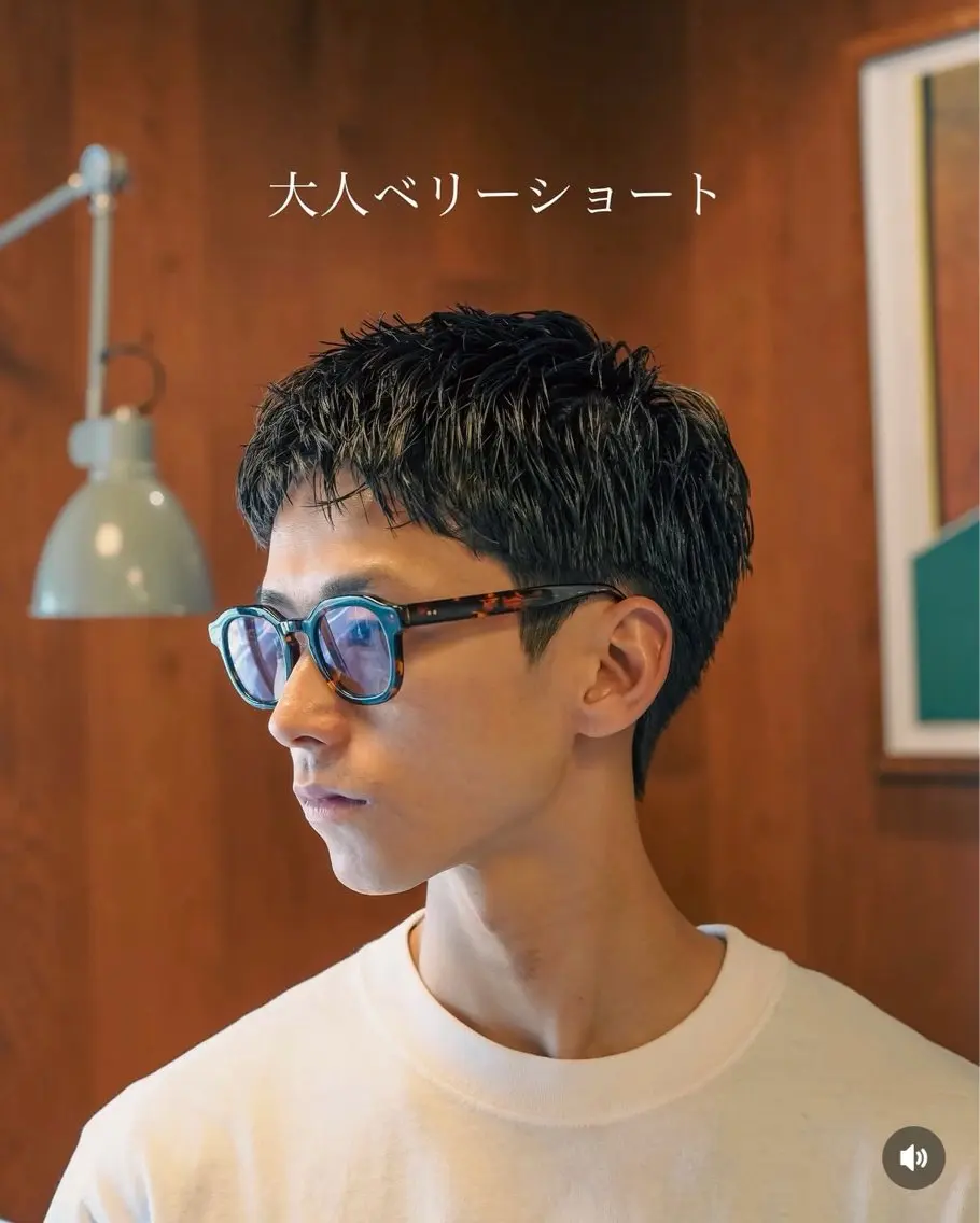 パーマ メンズ メンズ似合わせ タチカワユウキのヘアスタイル