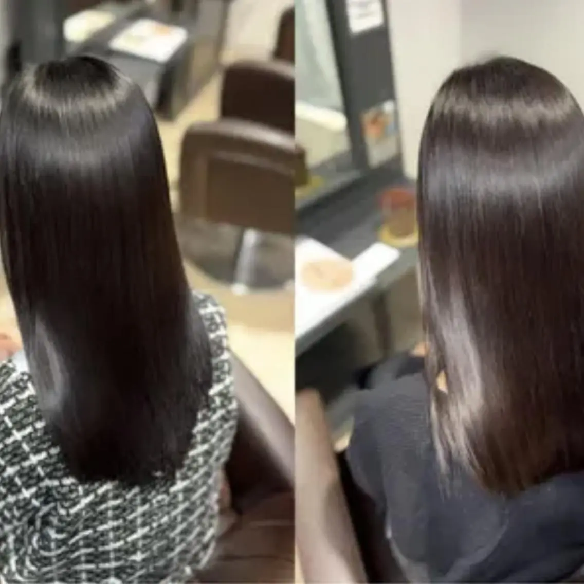 セミロング 髪質改善 縮毛矯正 カット 縮毛矯正 リピート90%超/縮 毛/酸性縮毛特化井口のヘアスタイル