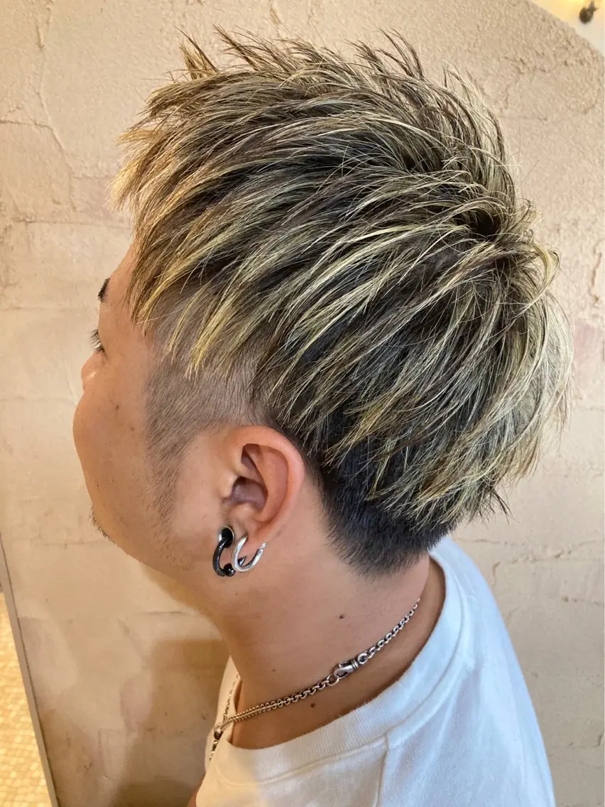 【💈ハイセンスカラー✨】カラー+メンズデザインカットの写真