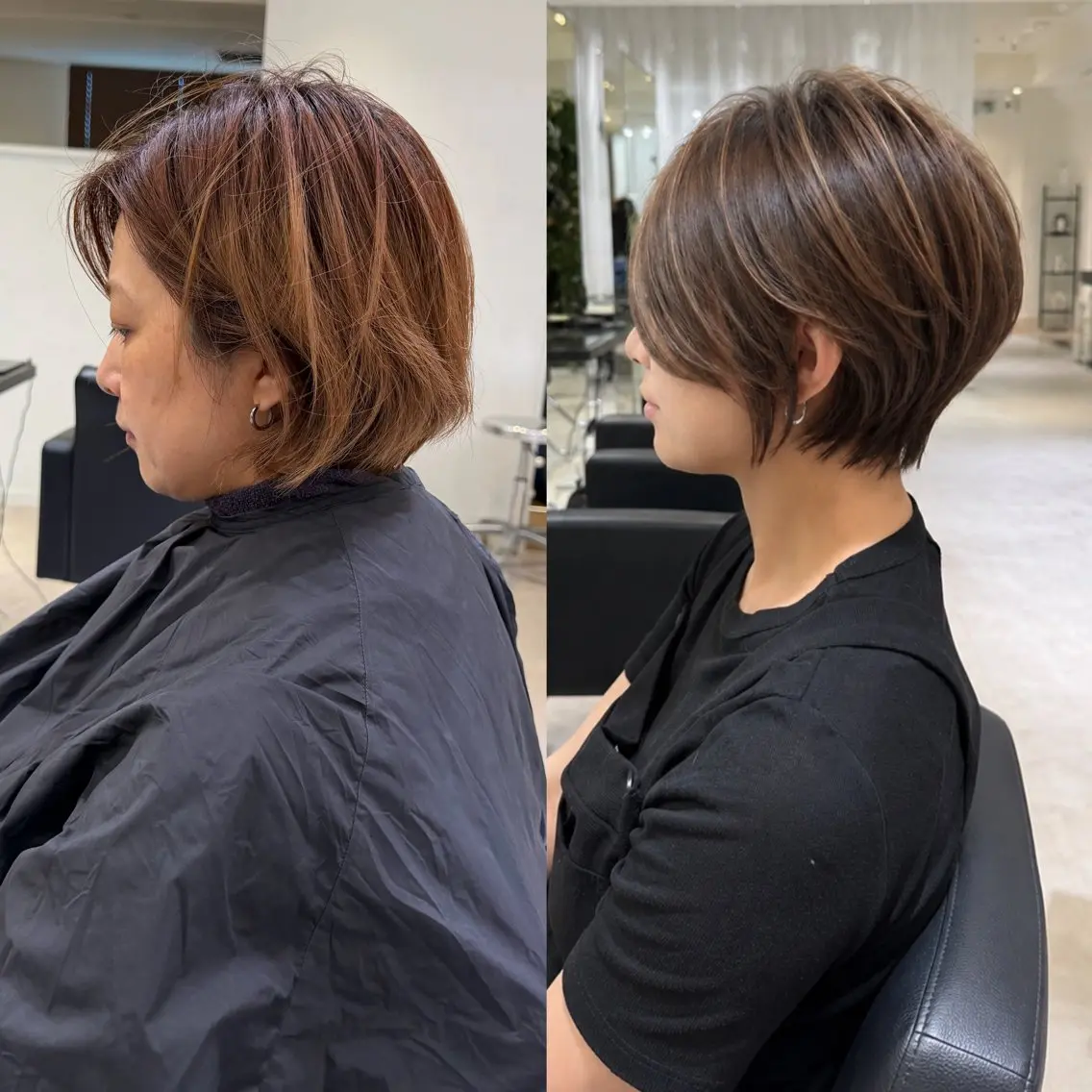 ショート カラー カット ヘアカラー トリートメント 【8月まで‼️】 ショート MARIAのヘアスタイル