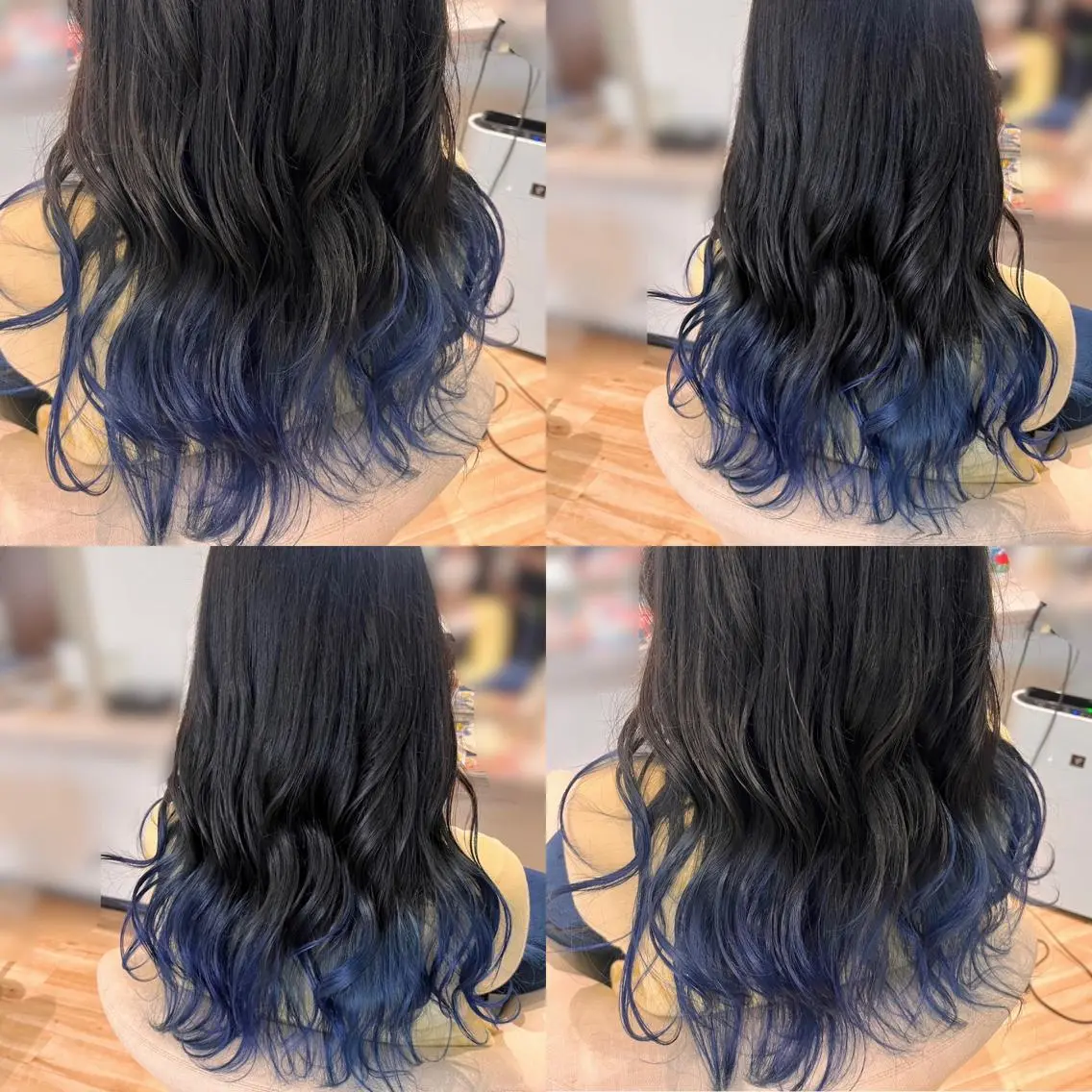 ロング カラー グラデーションカラー Atelier 大内のヘアスタイル