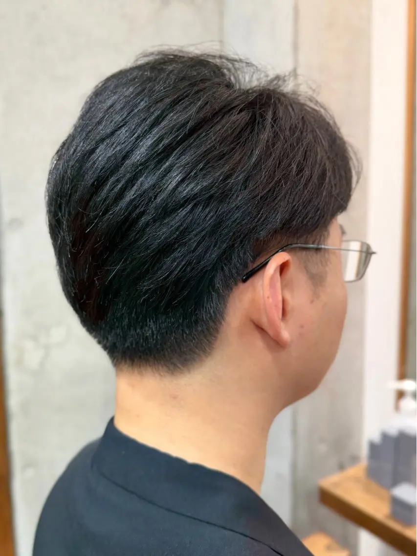 ショート メンズ メンズショート ショートヘア メンズカット ビジネスヘア石原旭人のヘアスタイル