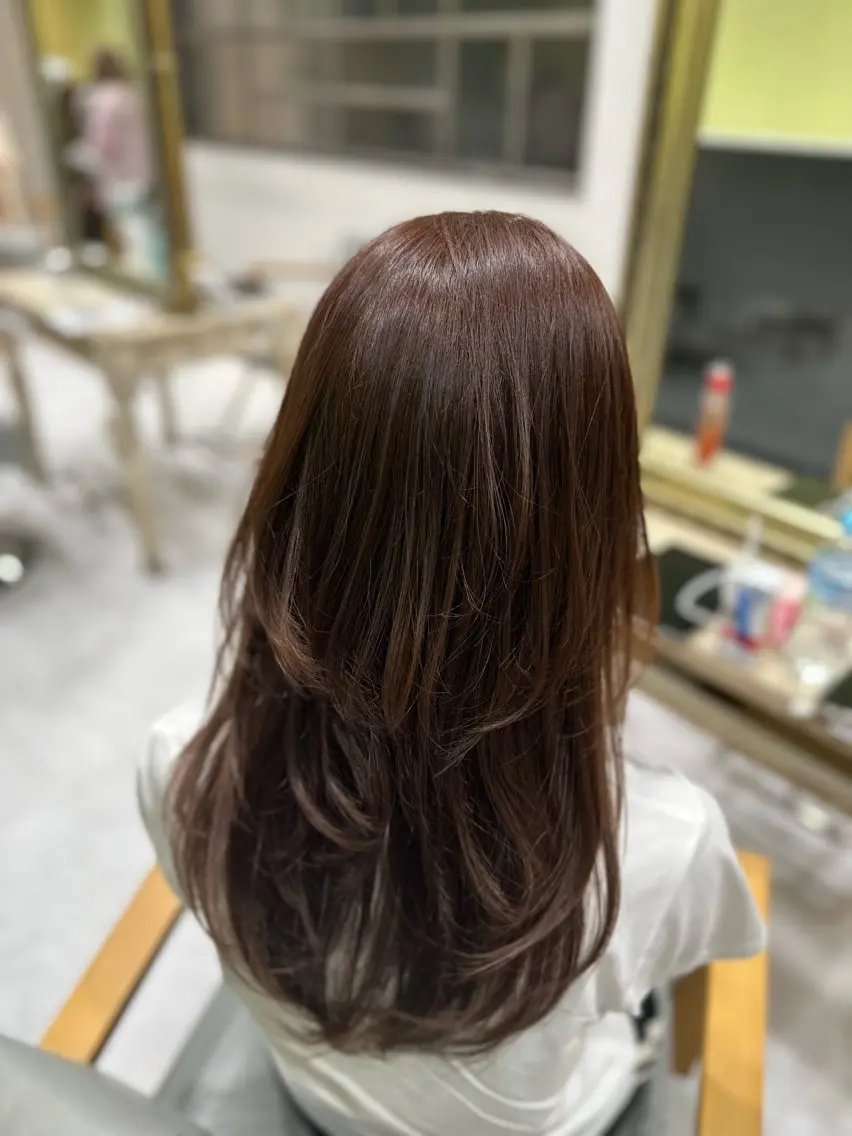 カラー 友部 さくらのヘアスタイル