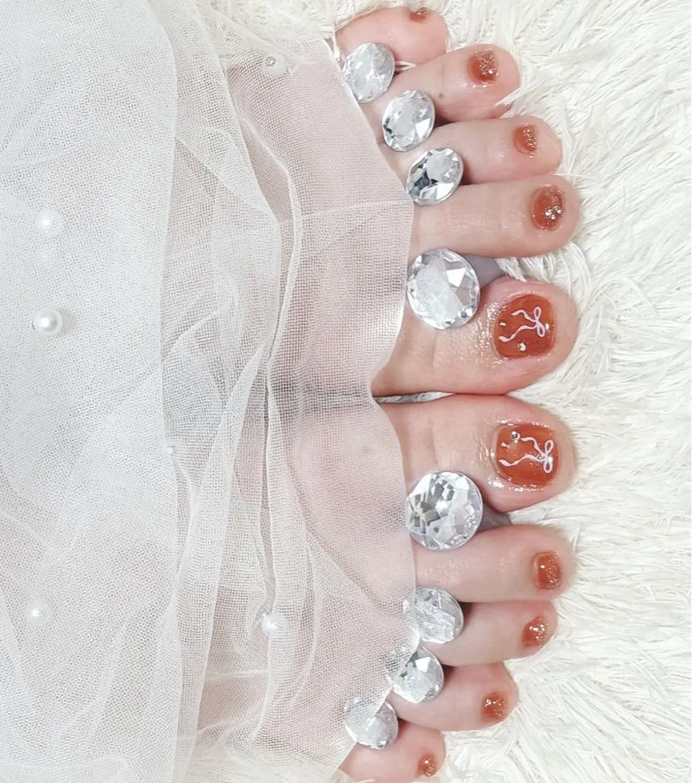 ネイル フットネイル フットネイル nail salon はるりのネイルデザイン
