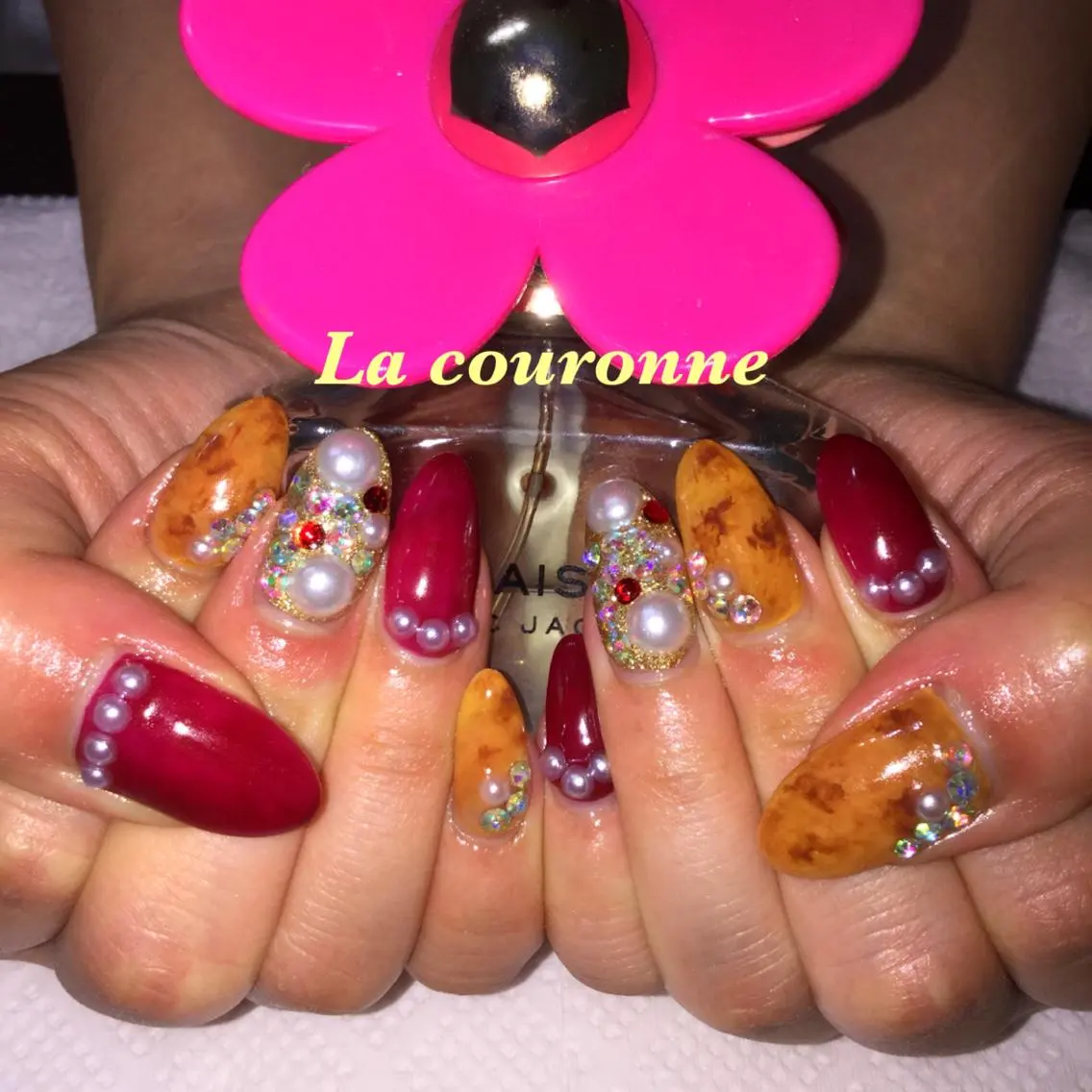 ネイル ハンドネイル Lacouronne NATSUMIのネイルデザイン