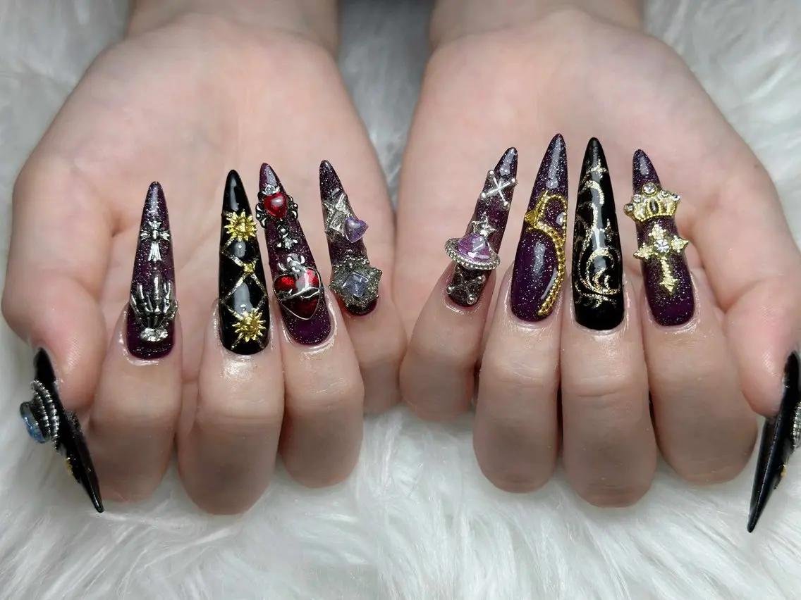 ネイル ロングネイル ハンドネイル Aimee Nail Studioのネイルデザイン