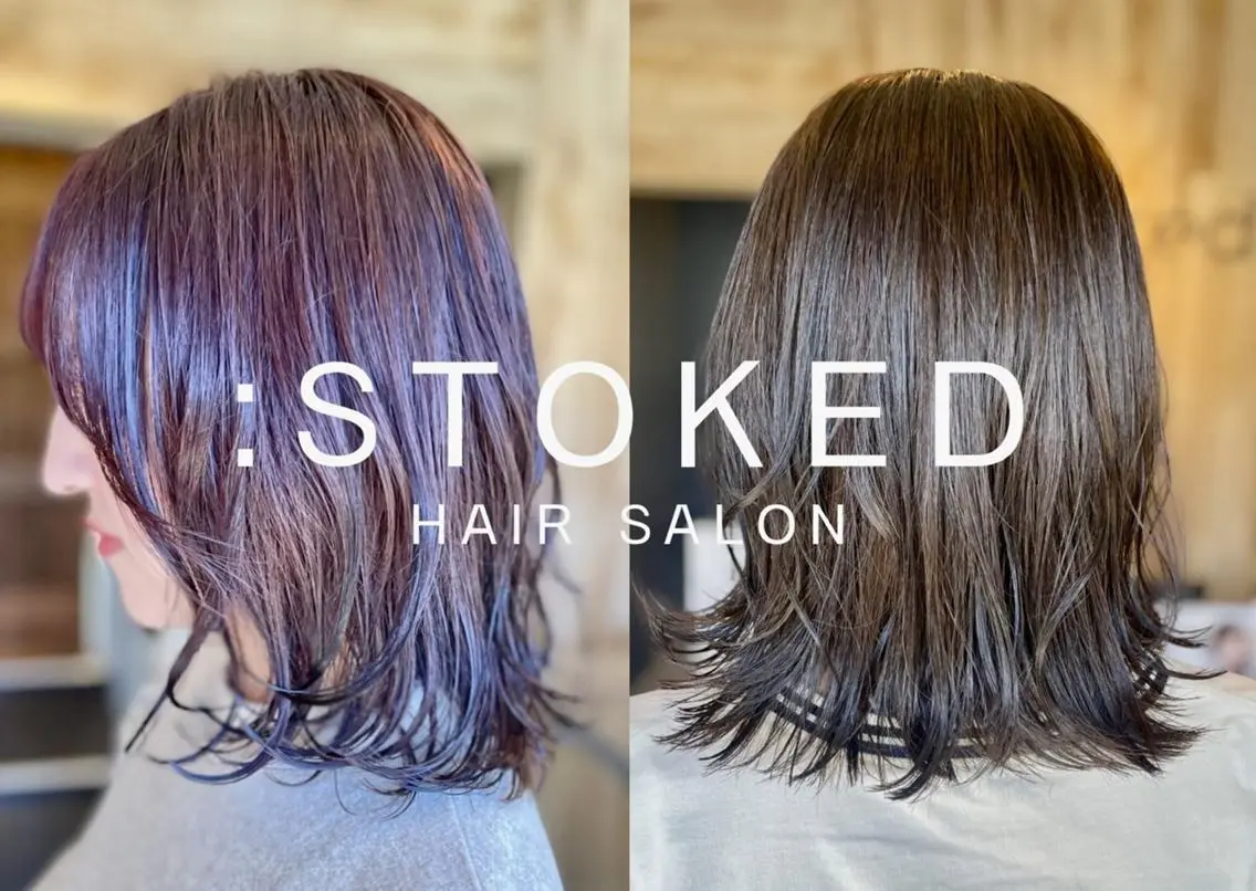 ミディアム ヘアカラー トリートメント 相澤 優色☆ 透明感カラー/マツパのヘアスタイル