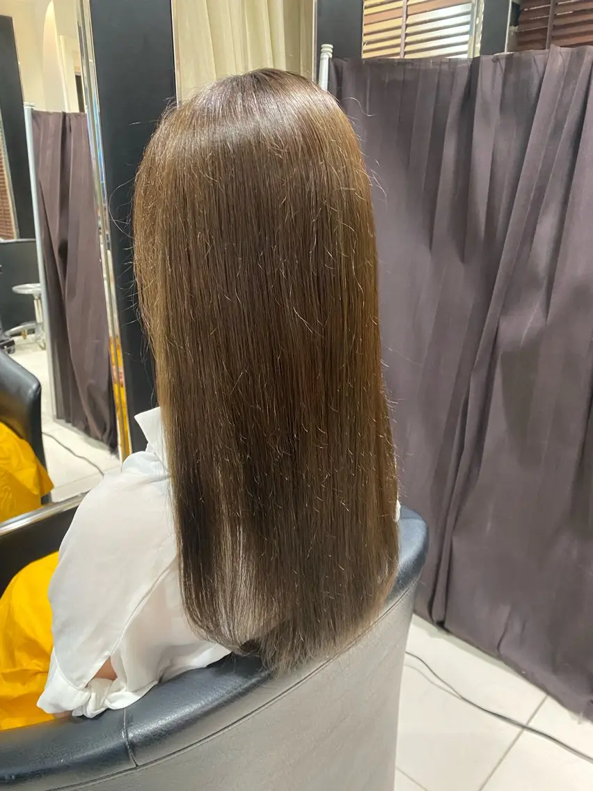 cut✂️+one color🌈（白髪染めOK🙆‍♀️）の写真