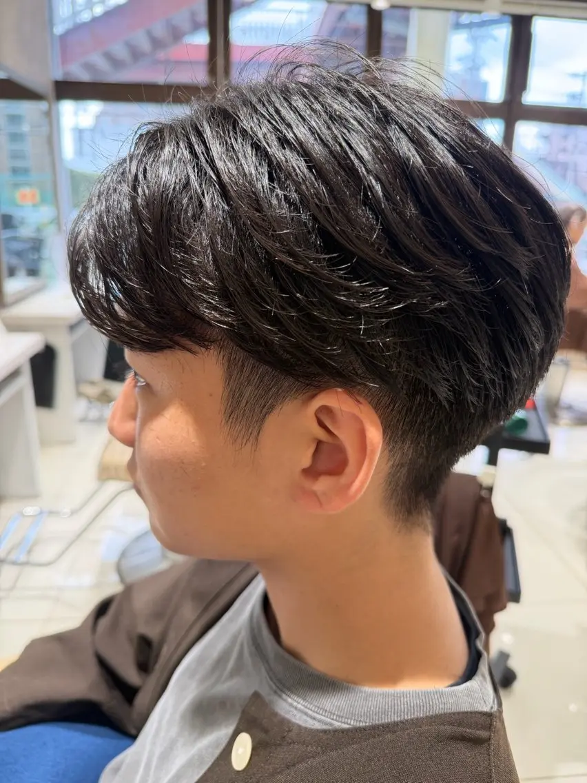パーマ メンズ メンズパーマ ワタナベ カノ🌼のヘアスタイル