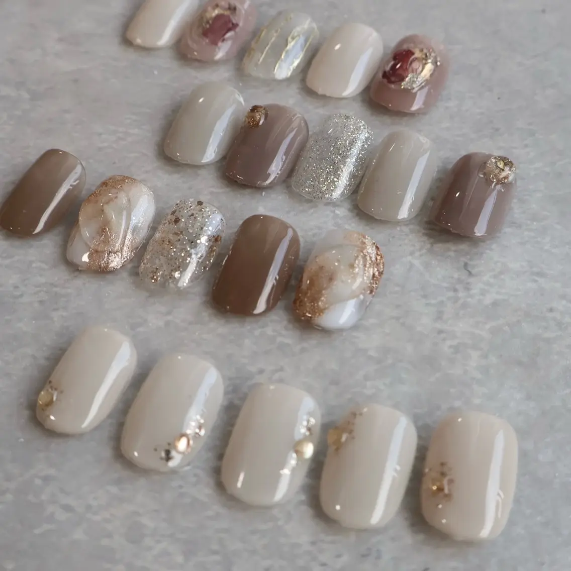 ネイル シンプルネイル tulle【チュール 】✴︎RIHOのネイルデザイン