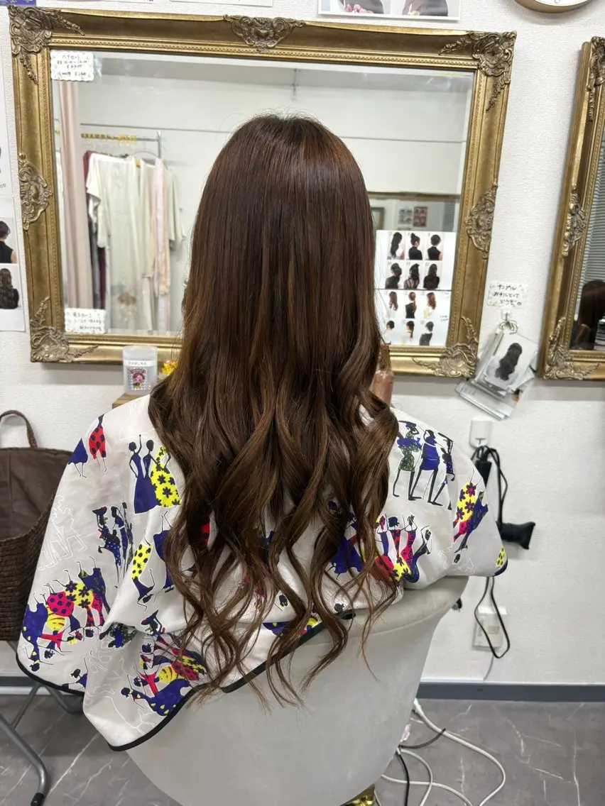 ヘアアレンジ エクステ ヘアサロン ミカヅキのヘアスタイル