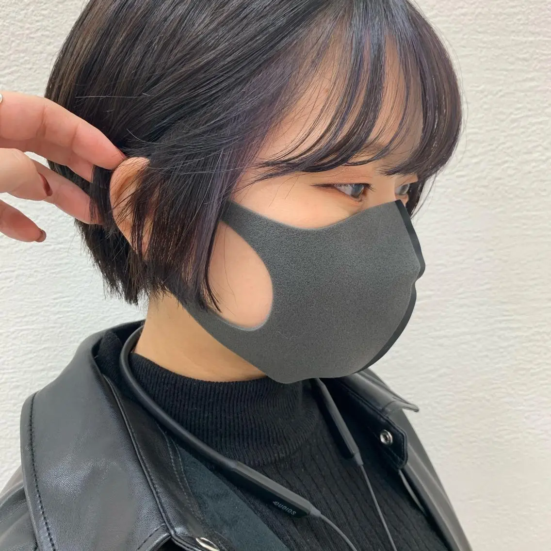 ショート カラー ヘアカラー ウスイ ハルカのヘアスタイル