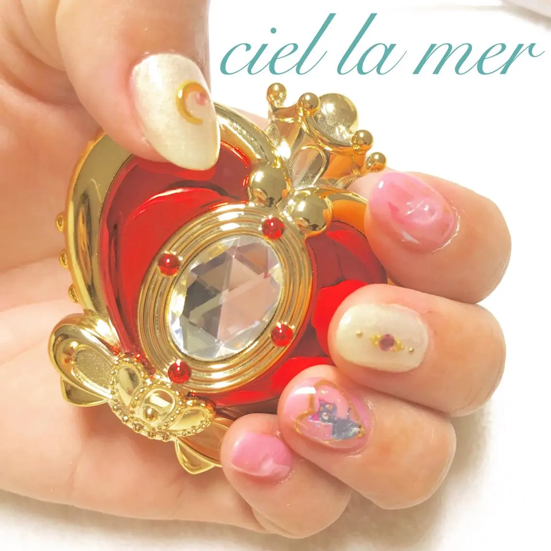 ネイル ハンドネイル フットネイル ciel la merのネイルデザイン