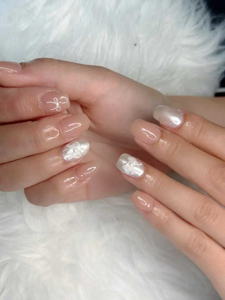 ネイル 持ち込み ハンドネイル タナカ フォンのネイルデザイン