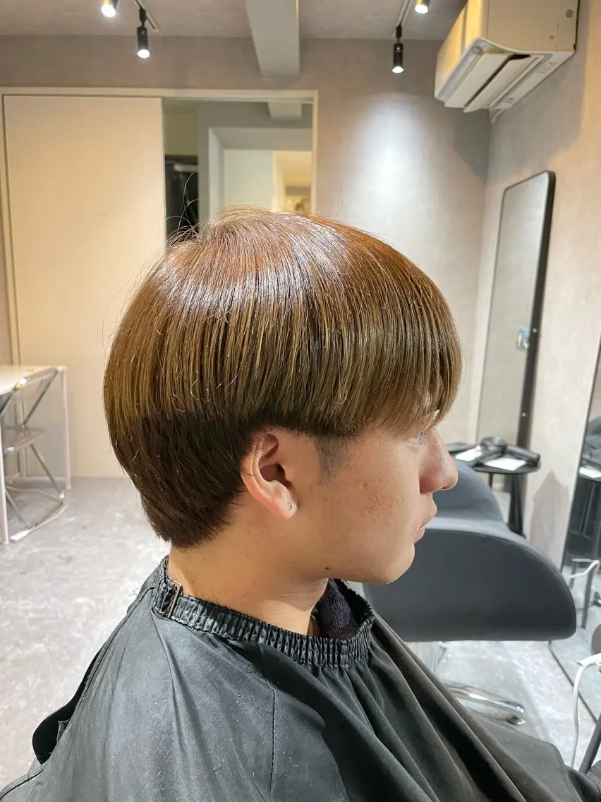 メンズ 水上 隼斗のヘアスタイル