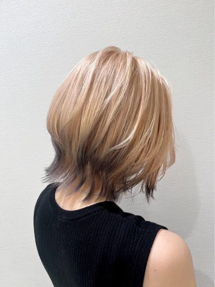 ショート カラー ショートヘアカラー 山本のヘアスタイル