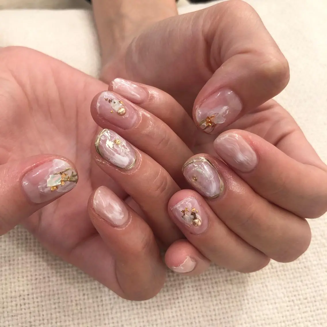 ネイル クリアネイル 🎀AYAKO 🎀中韓ネイルのネイルデザイン