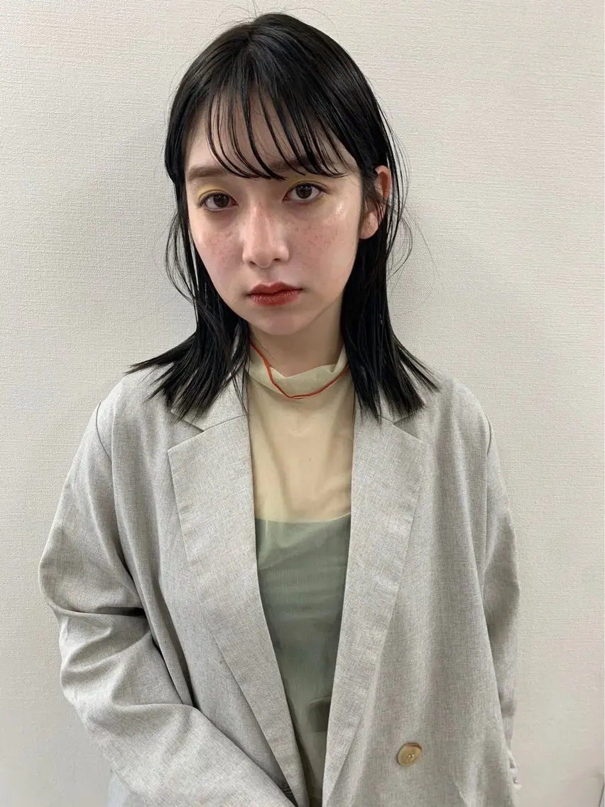 {オーディションモデル}レディース骨格似合わせミディアムスタイル✂️✂️の写真