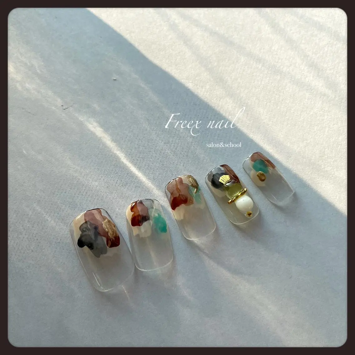ネイル ニュアンスネイル ハンドネイル ハンドケア freex nail /ニュアンス/個性派のネイルデザイン