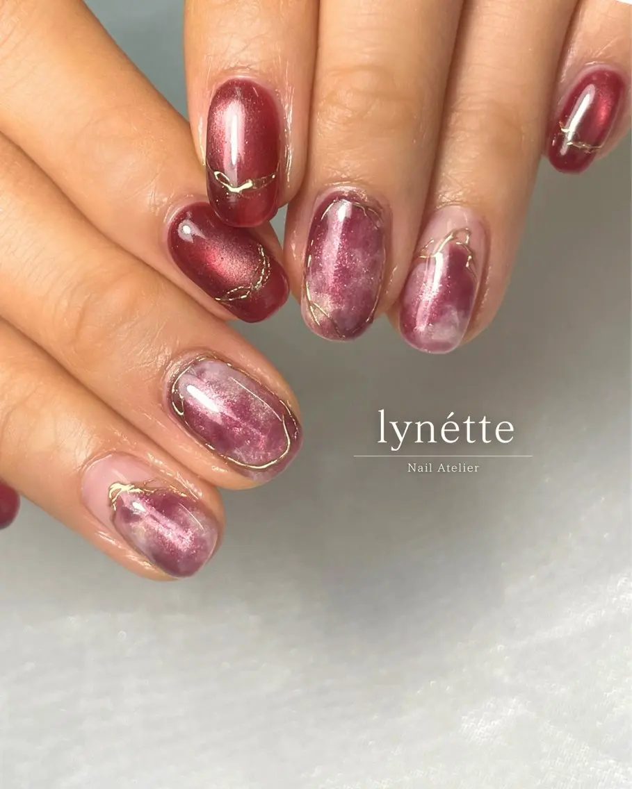 ネイル ニュアンスネイル lynétte 那覇ネイルサロンのネイルデザイン
