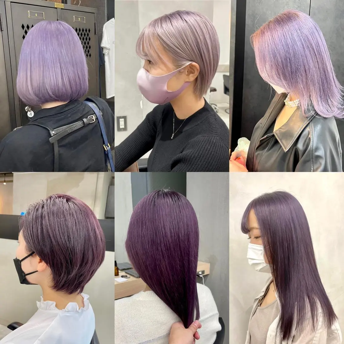 ミディアム カラー ブリーチ&髪質改善 TAIGAのヘアスタイル