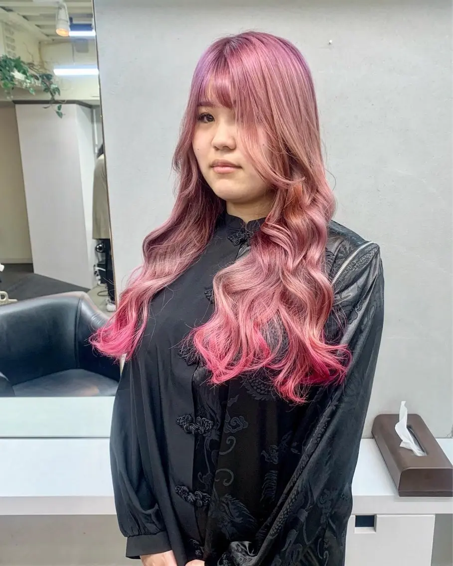 【🚨⚡5月限定🚨⚡】【💯ケアブリーチ使用💯】ダブルカラー+オージュアトリートメント✨💎の写真