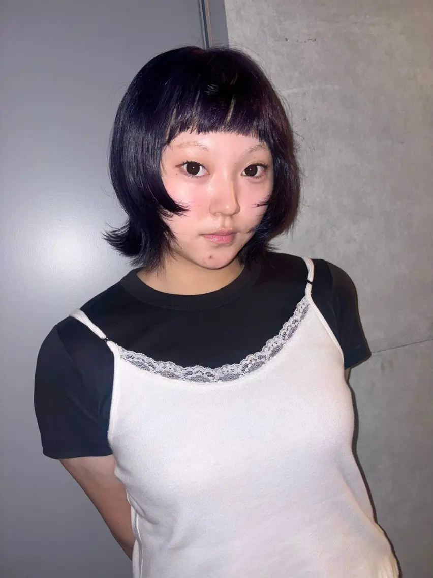 カラー ハイトーン/表参道 ミウのヘアスタイル