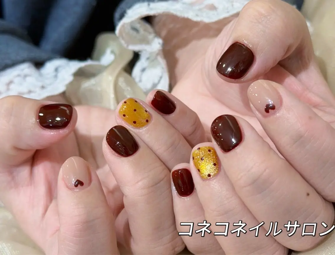ネイル ハンドネイル コネコ ネイルサロンのネイルデザイン