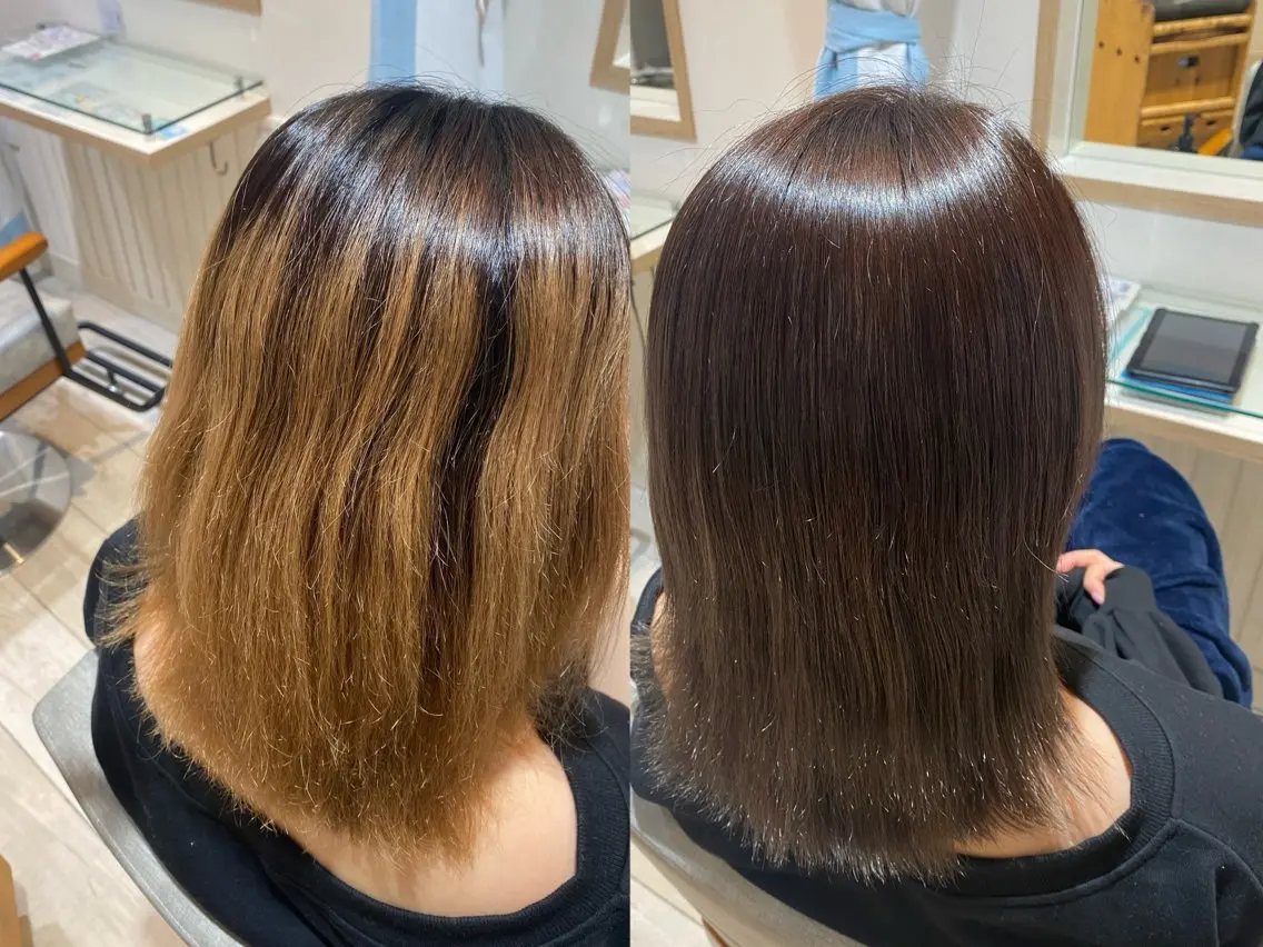 ミディアム カラー グラデーションカラー メンズカット募集中 🌷🫧森山彩音のヘアスタイル