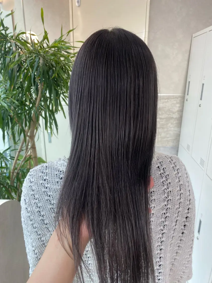 セミロング カラー ラベンダーカラー シルバー カット ヘアカラー トリートメント 透明感カラー /ボブ momokaのヘアスタイル