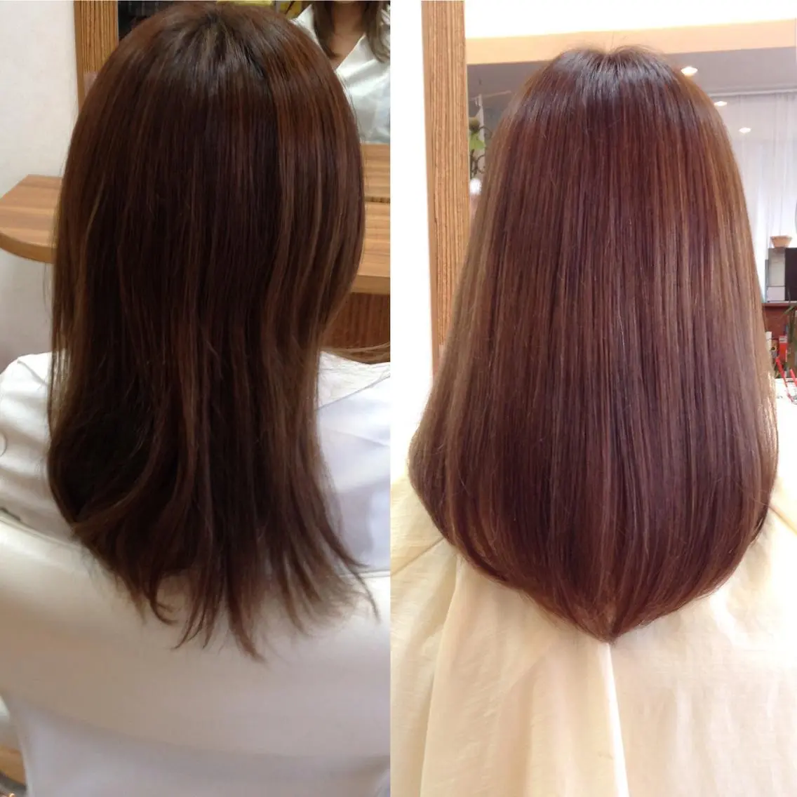セミロング パーマ くせ毛 ストレートパーマ 高畑×縮毛矯正 松下直揮のヘアスタイル