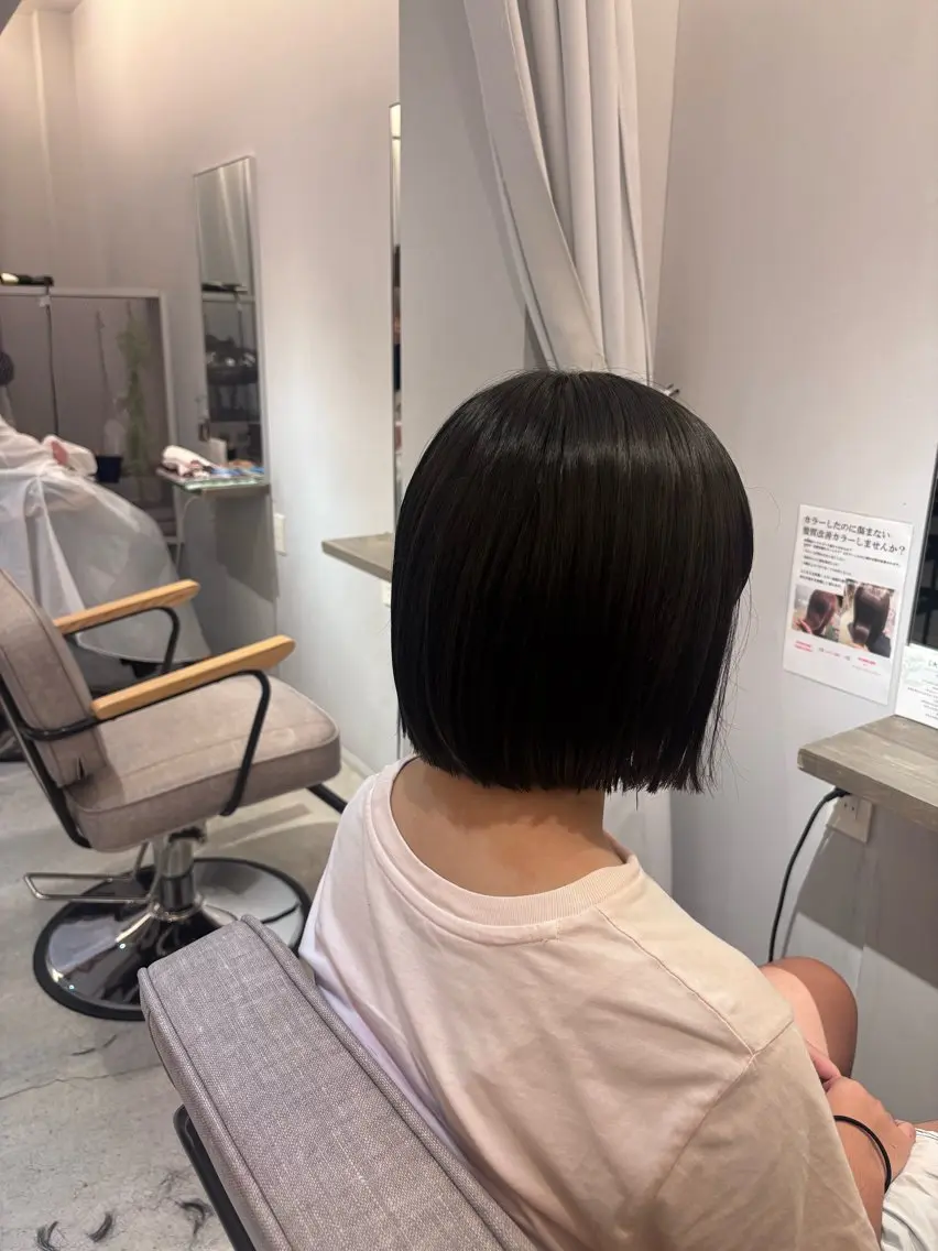 ショート 真鍋 月音のヘアスタイル