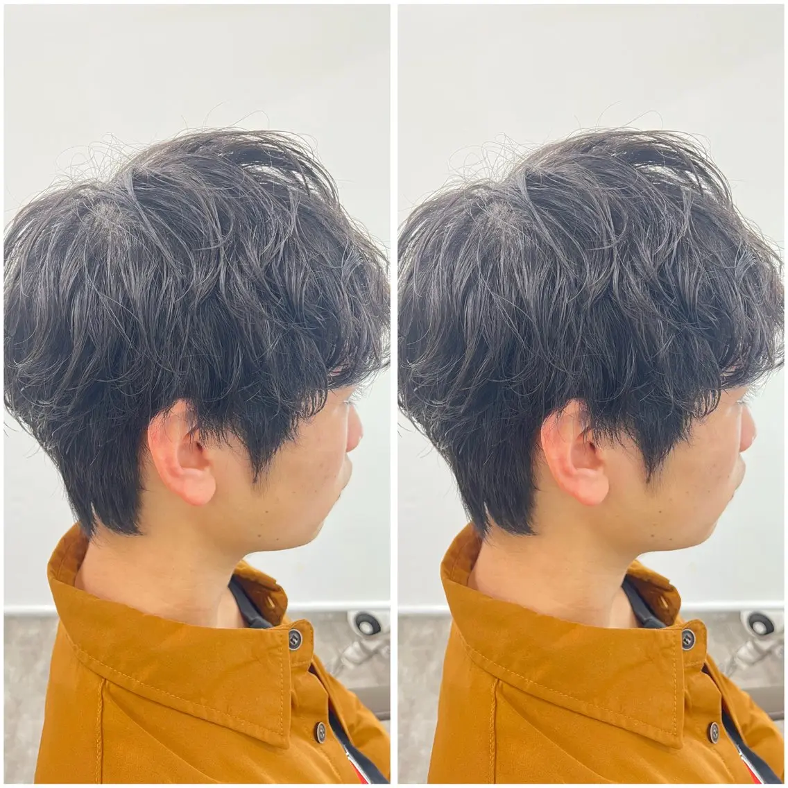 【🔥イメチェン人気】 📌波巻き・ツイストOK!メンズパーマ+カット💰¥10350〜 【🎯モテ髪セット込】の写真