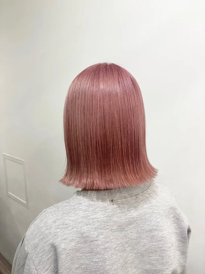 ショート カラー カット ヘアカラー たなか もえなのヘアスタイル