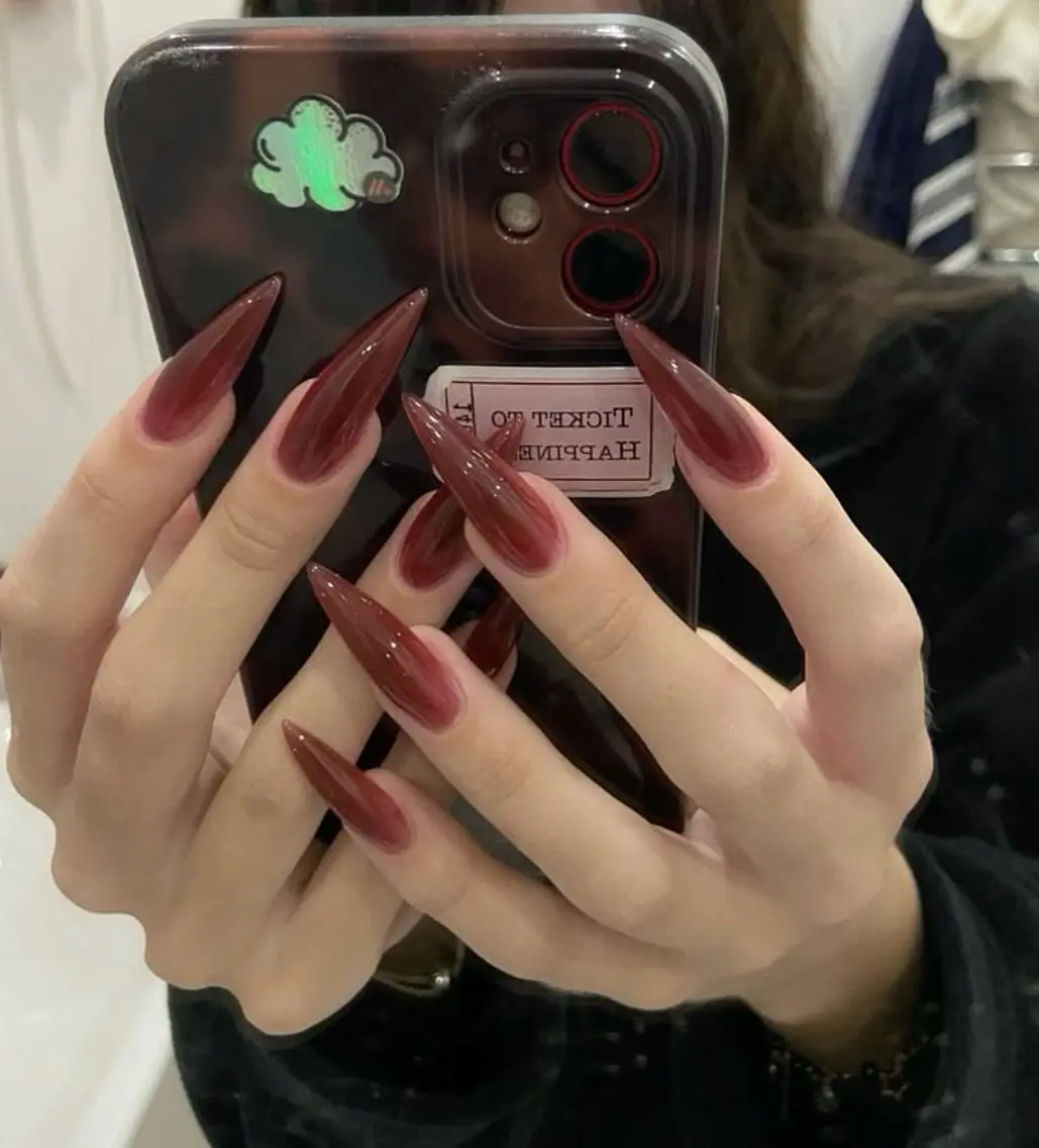 ネイル 長さ出し フレンチネイル グラデーション ワンホンネイル ハンドネイル AUREA Nail 心斎橋店のネイルデザイン