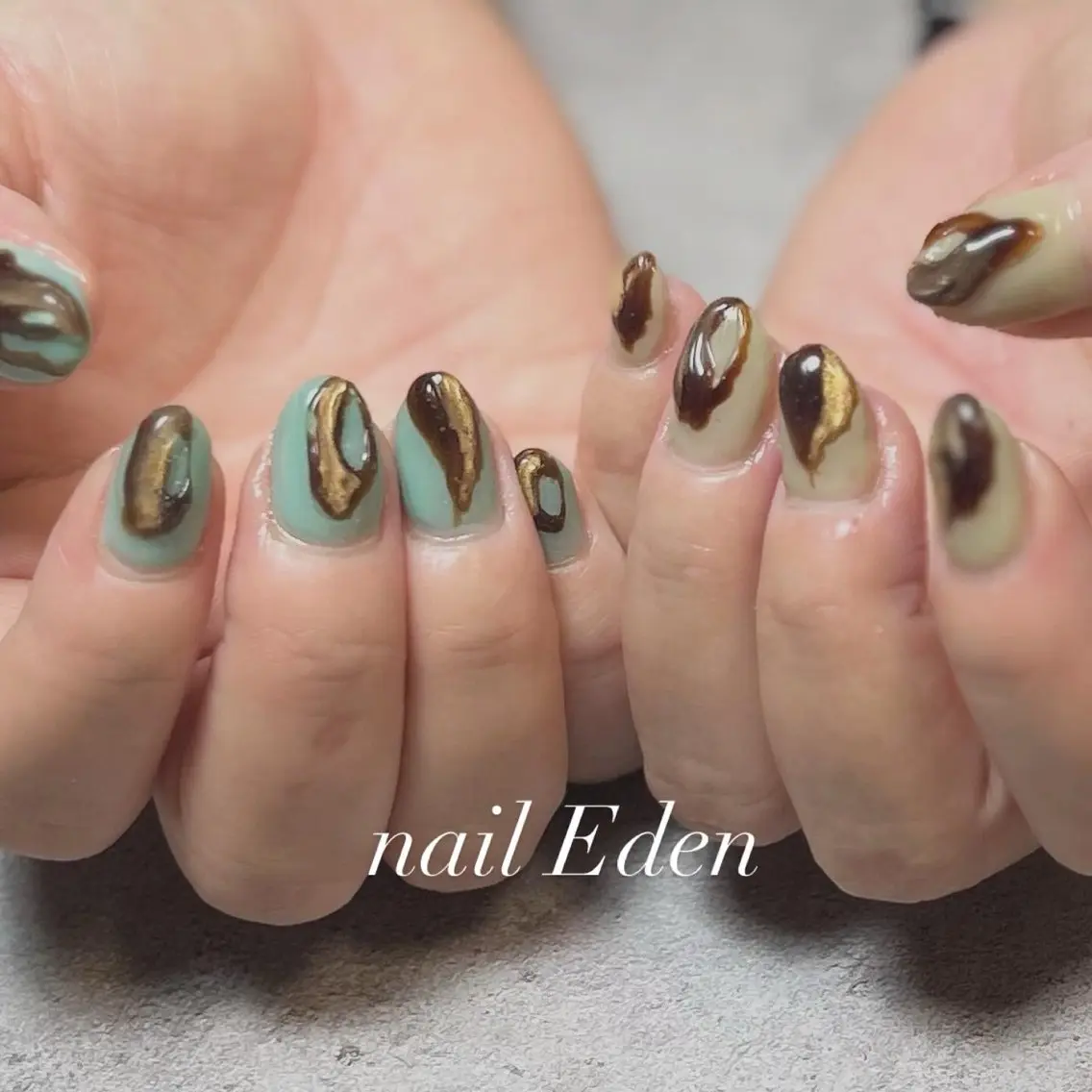 ネイル 持ち込み Eden ♾️のネイルデザイン