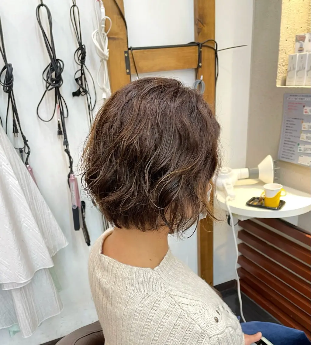 カラー カット ヘアカラー トリートメント 市妙 瑠基のヘアスタイル