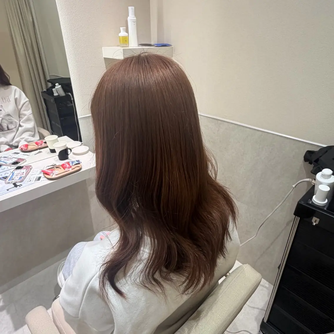 カラー ベージュカラー ブラウンカラー オレンジ オレンジベージュ 🫧 YUZUKI 🫧のヘアスタイル